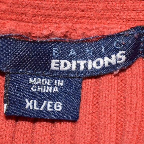 Basic Editions V-Neck Sweater - Picture 5 of 5